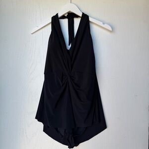 MagicSuit Women's Size 12 Swimwear Romper One Piece Swimsuit Black